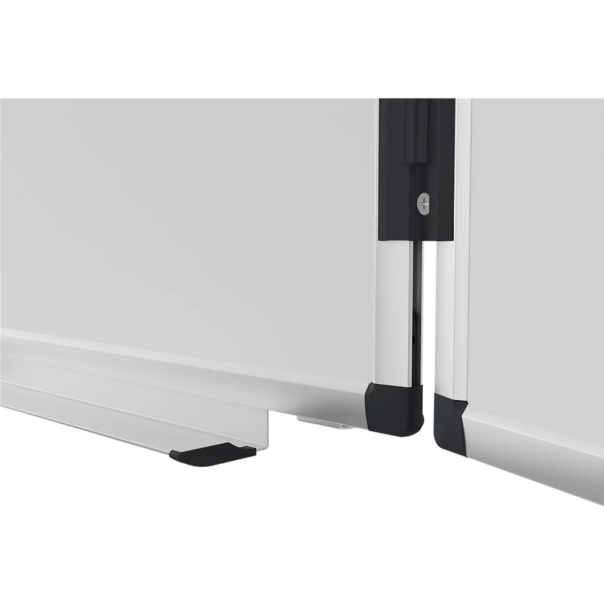 Klapptafel Legamaster UNITE PLUS, magnetisch, 5 Schreibflächen, B 2000/4000 x T 13,4 x H 1000 mm, emaillierter Keramikstahl, weiß